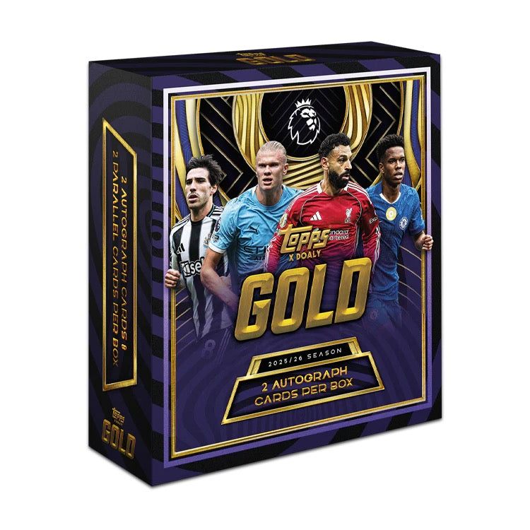 Topps Premier League GOLD 2025/26 Hobby Box