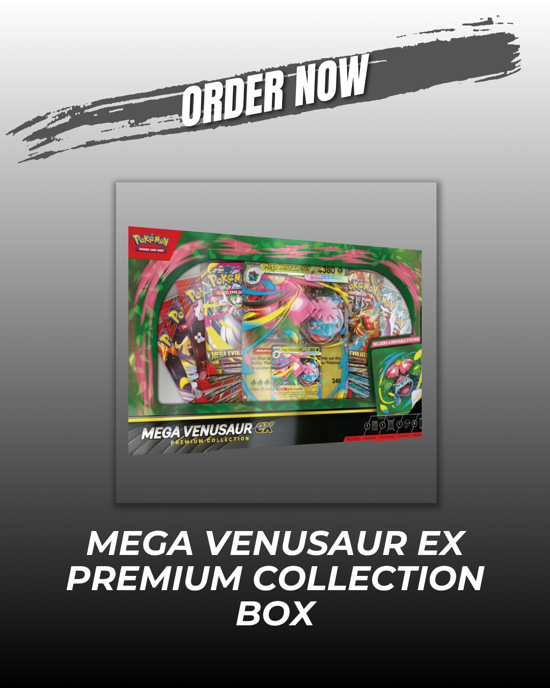 Mega Venusaur ex Premium Collection Box