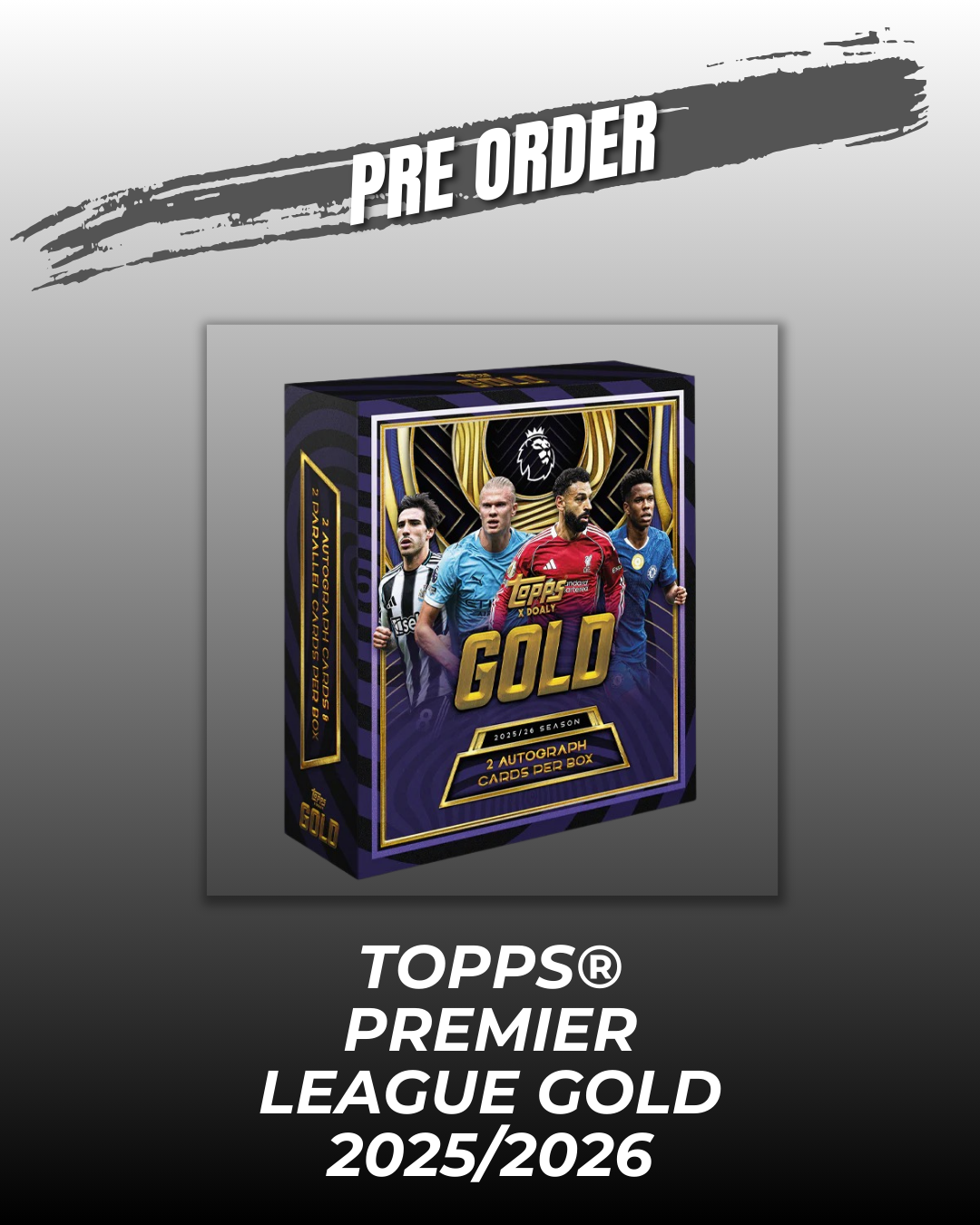 Topps Premier League GOLD 2025/26 Hobby Box
